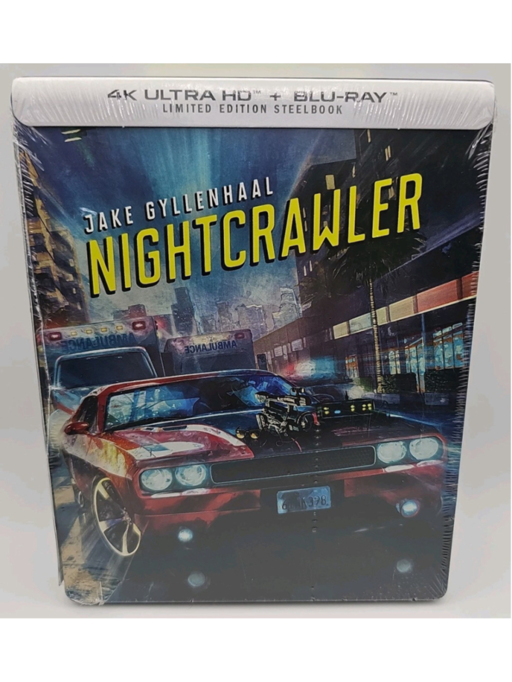 Nightcrawler [Limited Edition Steelbook] (4K Ultra HD + Blu Ray) New Sealed